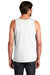 District DT5300 Mens The Concert Tank Top White Model Back