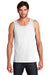 District DT5300 Mens The Concert Tank Top White Model Front