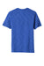 District DT564 Mens Medal Short Sleeve Crewneck T-Shirt Deep Royal Blue Flat Back