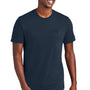 District Mens Very Important Short Sleeve Crewneck T-Shirt w/ Pocket - New Navy Blue - NEW