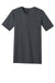 District DT6000P Mens Very Important Short Sleeve Crewneck T-Shirt w/ Pocket Charcoal Grey Flat Front