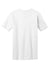 District DT6000P Mens Very Important Short Sleeve Crewneck T-Shirt w/ Pocket White Flat Back