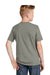 District DT6000Y Youth Very Important Short Sleeve Crewneck T-Shirt Deep Smoke Grey Model Back