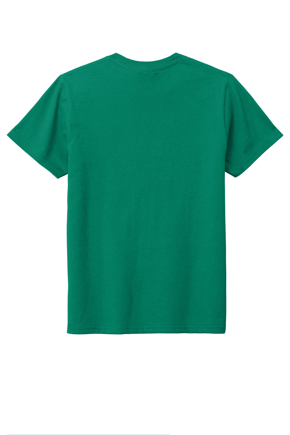 District DT6000Y Youth Very Important Short Sleeve Crewneck T-Shirt Jewel Green Flat Back