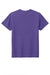 District DT6000Y Youth Very Important Short Sleeve Crewneck T-Shirt Purple Flat Back