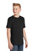 District DT6000Y Youth Very Important Short Sleeve Crewneck T-Shirt Black Model 3q