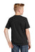 District DT6000Y Youth Very Important Short Sleeve Crewneck T-Shirt Black Model Back