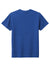 District DT6000Y Youth Very Important Short Sleeve Crewneck T-Shirt Deep Royal Blue Flat Back