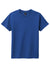 District DT6000Y Youth Very Important Short Sleeve Crewneck T-Shirt Deep Royal Blue Flat Front