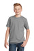 District DT6000Y Youth Very Important Short Sleeve Crewneck T-Shirt Grey Frost Model Front