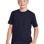 District Youth Very Important Short Sleeve Crewneck T-Shirt - New Navy Blue