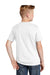 District DT6000Y Youth Very Important Short Sleeve Crewneck T-Shirt White Model Back