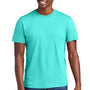 District Mens Very Important Short Sleeve Crewneck T-Shirt - Aqua Green - NEW