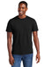 District DT6000 Mens Very Important Short Sleeve Crewneck T-Shirt Black Model Front