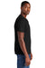 District DT6000 Mens Very Important Short Sleeve Crewneck T-Shirt Black Model Side