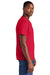 District DT6000 Mens Very Important Short Sleeve Crewneck T-Shirt Classic Red Model Side