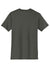 District DT6000 Mens Very Important Short Sleeve Crewneck T-Shirt Deepest Grey Flat Back