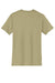 District DT6000 Mens Very Important Short Sleeve Crewneck T-Shirt Desert Tan Flat Back