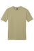 District DT6000 Mens Very Important Short Sleeve Crewneck T-Shirt Desert Tan Flat Front