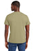 District DT6000 Mens Very Important Short Sleeve Crewneck T-Shirt Desert Tan Model Back