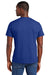 District DT6000 Mens Very Important Short Sleeve Crewneck T-Shirt Deep Royal Blue Model Back