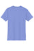 District DT6000 Mens Very Important Short Sleeve Crewneck T-Shirt Electric Purple Flat Back