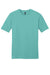 District DT6000 Mens Very Important Short Sleeve Crewneck T-Shirt Eucalyptus Blue Flat Front