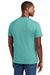 District DT6000 Mens Very Important Short Sleeve Crewneck T-Shirt Eucalyptus Blue Model Back