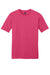 District DT6000 Mens Very Important Short Sleeve Crewneck T-Shirt Flush Pink Flat Front