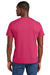 District DT6000 Mens Very Important Short Sleeve Crewneck T-Shirt Flush Pink Model Back