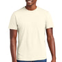 District Mens Very Important Short Sleeve Crewneck T-Shirt - Gardenia - NEW