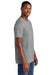 District DT6000 Mens Very Important Short Sleeve Crewneck T-Shirt Grey Frost Model Side