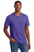 District DT6000 Mens Very Important Short Sleeve Crewneck T-Shirt Heather Purple Model Front