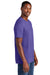 District DT6000 Mens Very Important Short Sleeve Crewneck T-Shirt Heather Purple Model Side