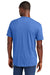 District DT6000 Mens Very Important Short Sleeve Crewneck T-Shirt Heather Royal Blue Model Back