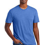 District Mens Very Important Short Sleeve Crewneck T-Shirt - Heather Royal Blue