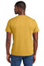 District DT6000 Mens Very Important Short Sleeve Crewneck T-Shirt Ochre Yellow Model Back