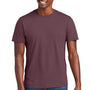 District Mens Very Important Short Sleeve Crewneck T-Shirt - Plum Purple - NEW