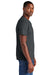 District DT6000 Mens Very Important Short Sleeve Crewneck T-Shirt Charcoal Grey Model Side