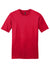 District DT6000 Mens Very Important Short Sleeve Crewneck T-Shirt Classic Red Flat Front