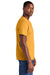 District DT6000 Mens Very Important Short Sleeve Crewneck T-Shirt Gold Model Side