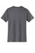 District DT6000 Mens Very Important Short Sleeve Crewneck T-Shirt Heather Charcoal Grey Flat Back