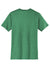 District DT6000 Mens Very Important Short Sleeve Crewneck T-Shirt Heather Kelly Green Flat Back