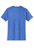 District DT6000 Mens Very Important Short Sleeve Crewneck T-Shirt Heather Royal Blue Flat Back