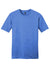 District DT6000 Mens Very Important Short Sleeve Crewneck T-Shirt Heather Royal Blue Flat Front