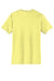 District DT6000 Mens Very Important Short Sleeve Crewneck T-Shirt Lemon Yellow Flat Back