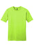 District DT6000 Mens Very Important Short Sleeve Crewneck T-Shirt Lime Shock Green Flat Front