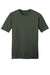 District DT6000 Mens Very Important Short Sleeve Crewneck T-Shirt Olive Green Flat Front