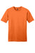 District DT6000 Mens Very Important Short Sleeve Crewneck T-Shirt Orange Flat Front