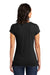 District DT6001 Womens Very Important Short Sleeve Crewneck T-Shirt Black Model Back